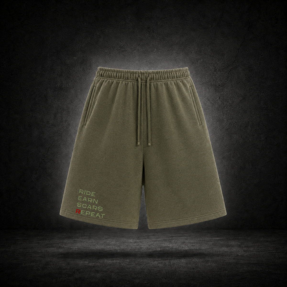 Cooldown waffleset green pants