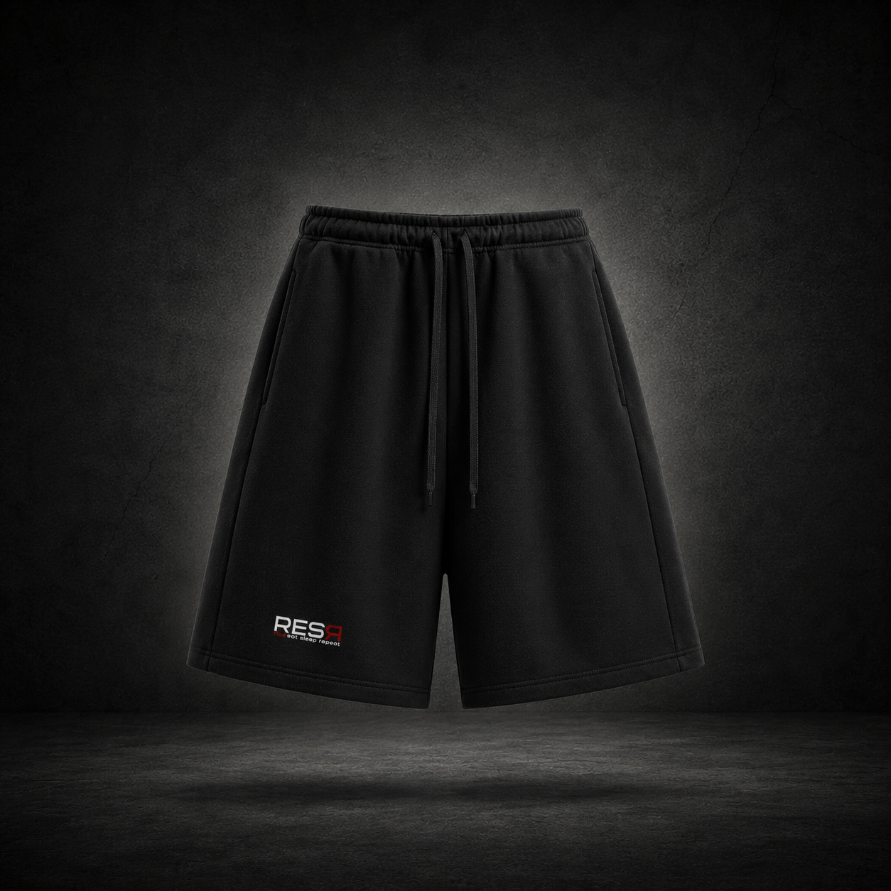 Anchor fleece shorts