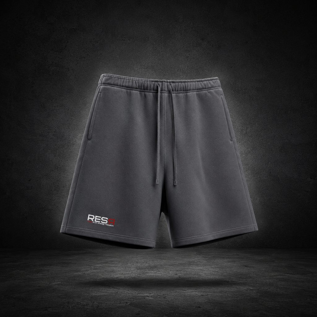 Anchor fleece shorts