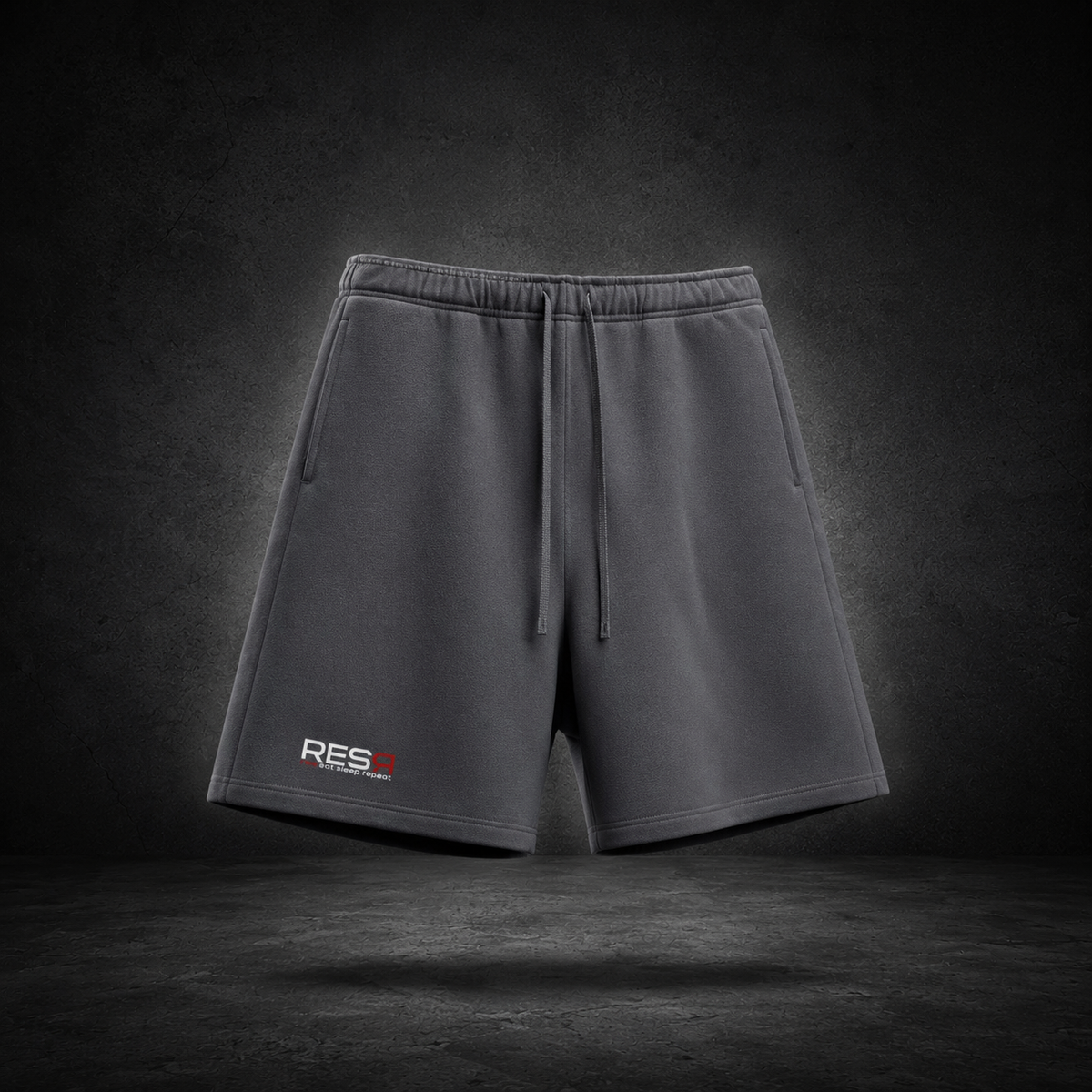 Anchor fleece shorts
