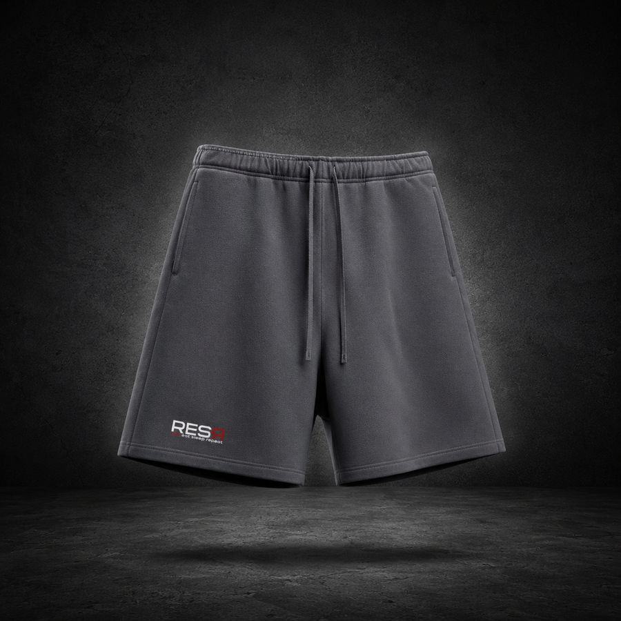 Anchor fleece shorts
