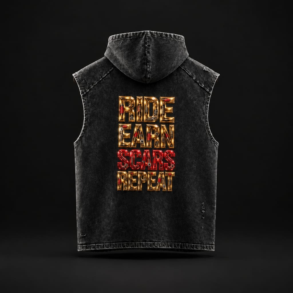 RESR Boxy Hooded Tank Top