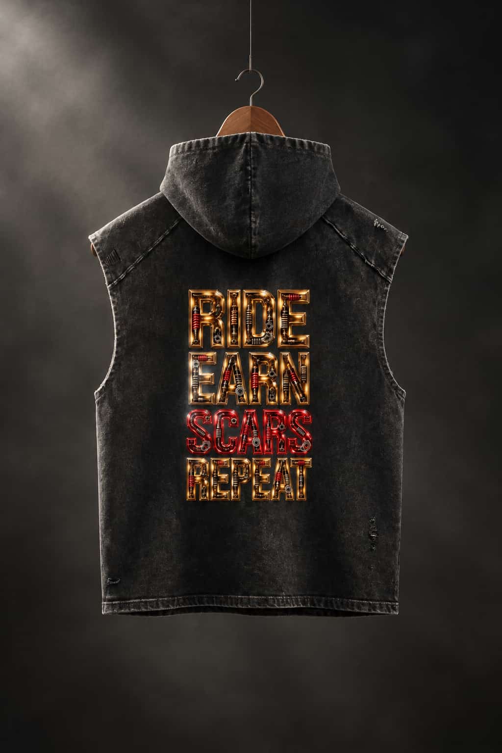 RESR Boxy Hooded Tank Top