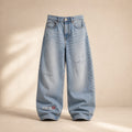 Foundation barrel leg jeans