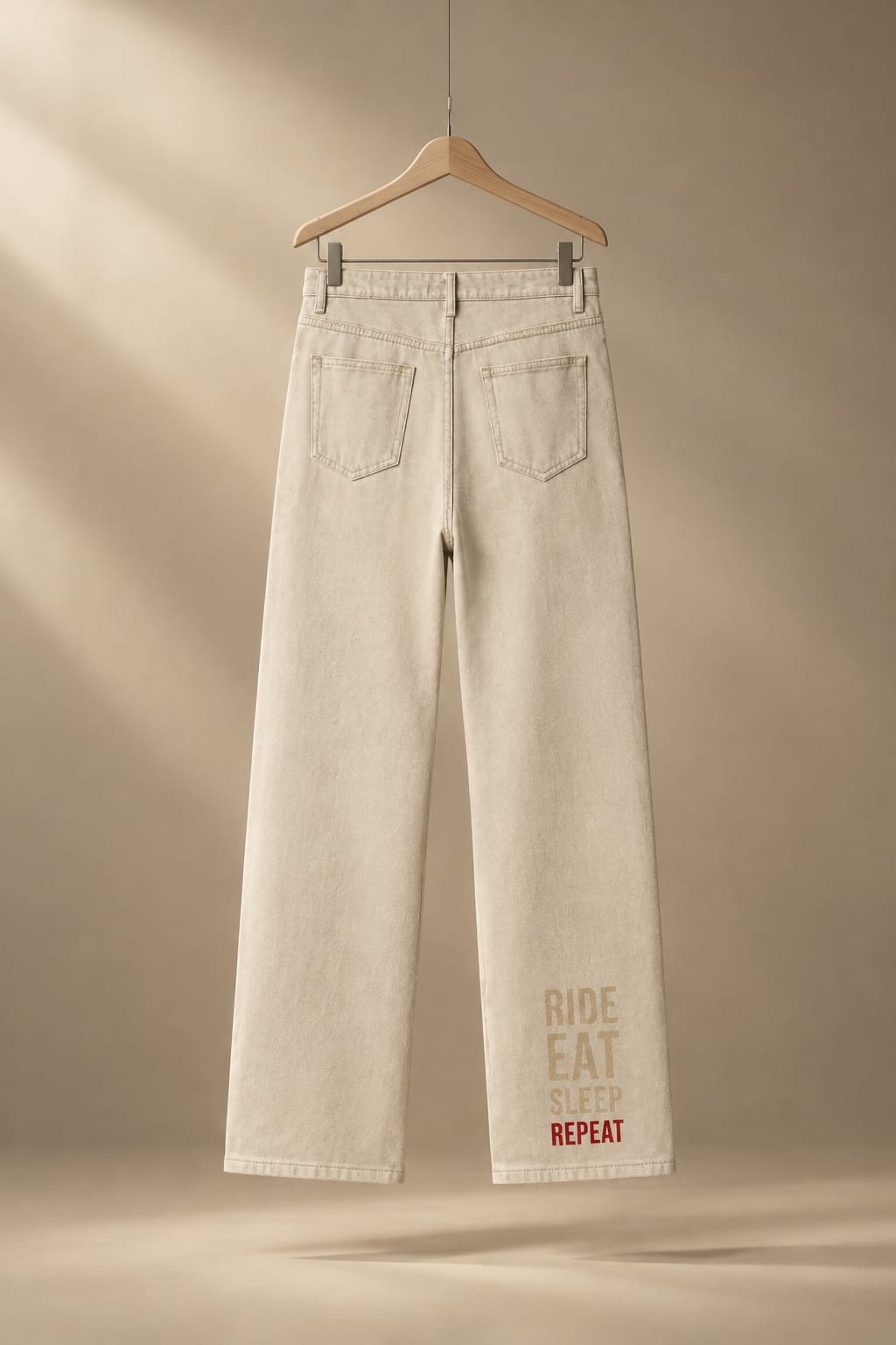 Men’s Vintage Wash Straight Leg Jeans