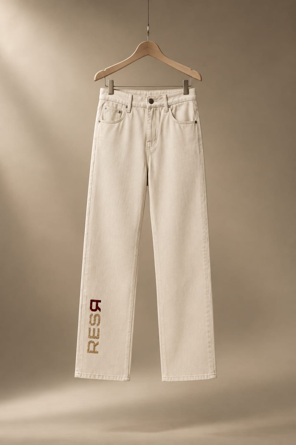Men’s Vintage Wash Straight Leg Jeans