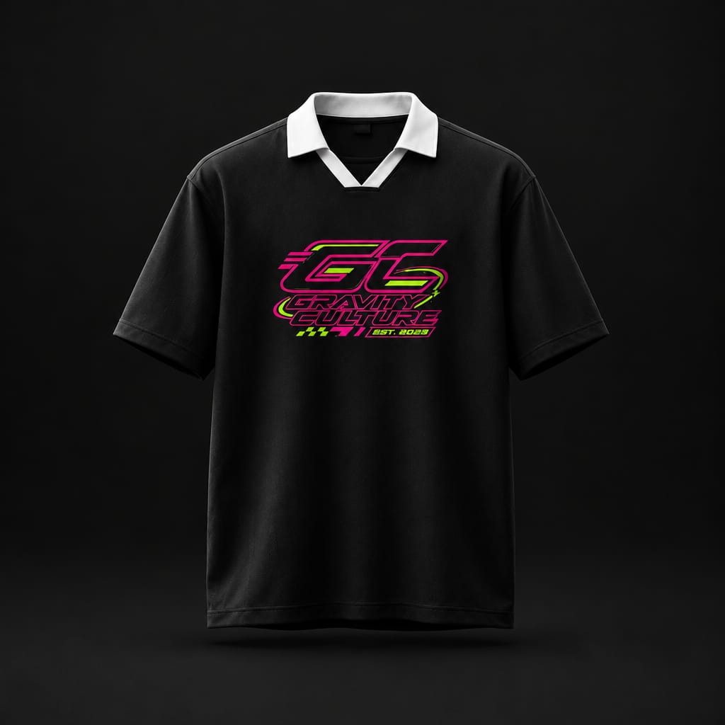 GRAVITY CULTURE STRIPED SOCCER JERSEY