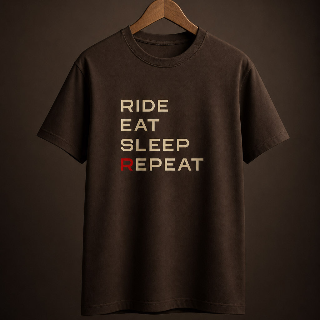 Basic T-Shirt dunkel