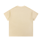 Foundation Waffle Knit T-Shirt beige