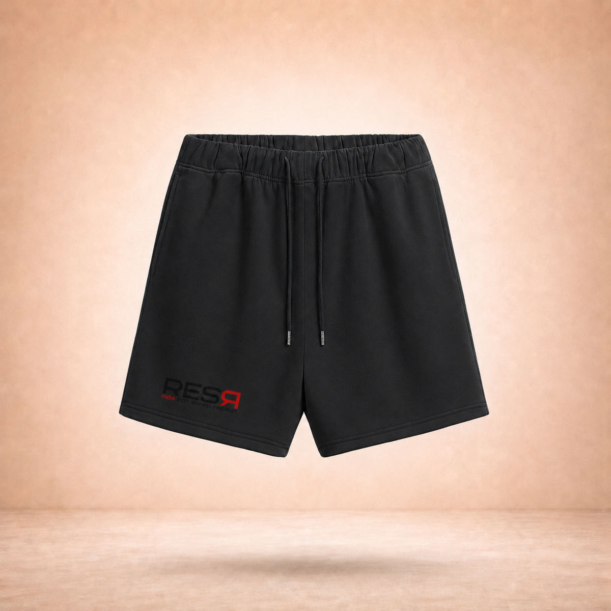 Chillzone fleeceshorts black