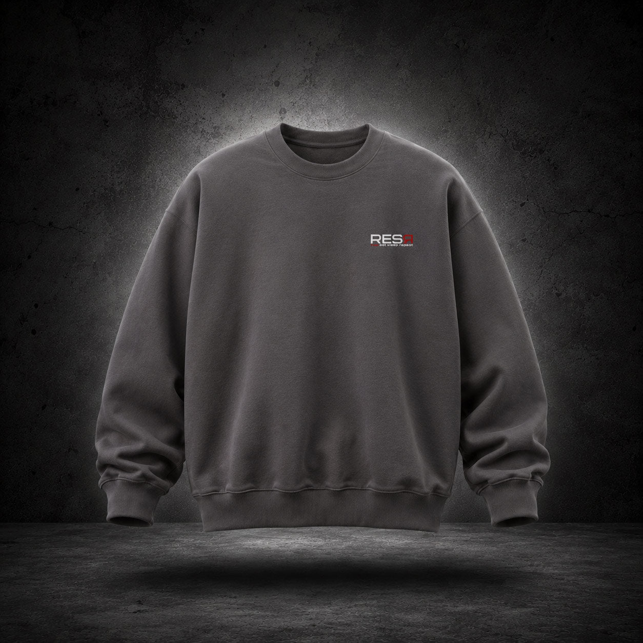 Anchor crew neck grey / small logo
