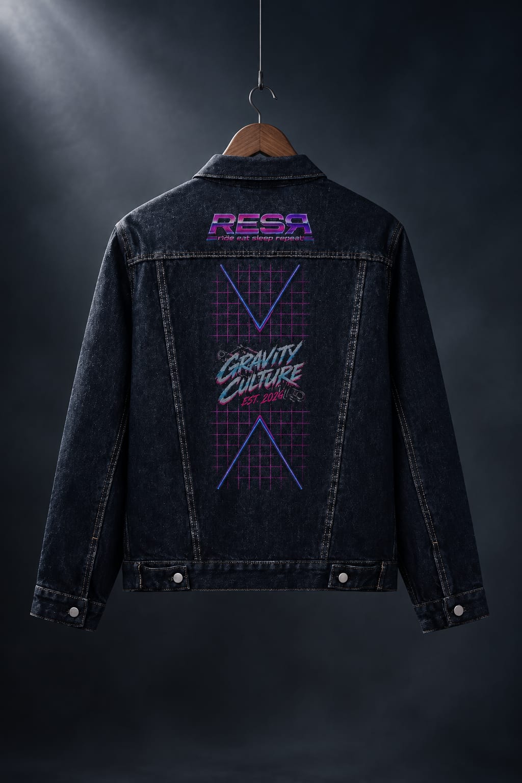 Gravity Culture denim Jacket 80´s