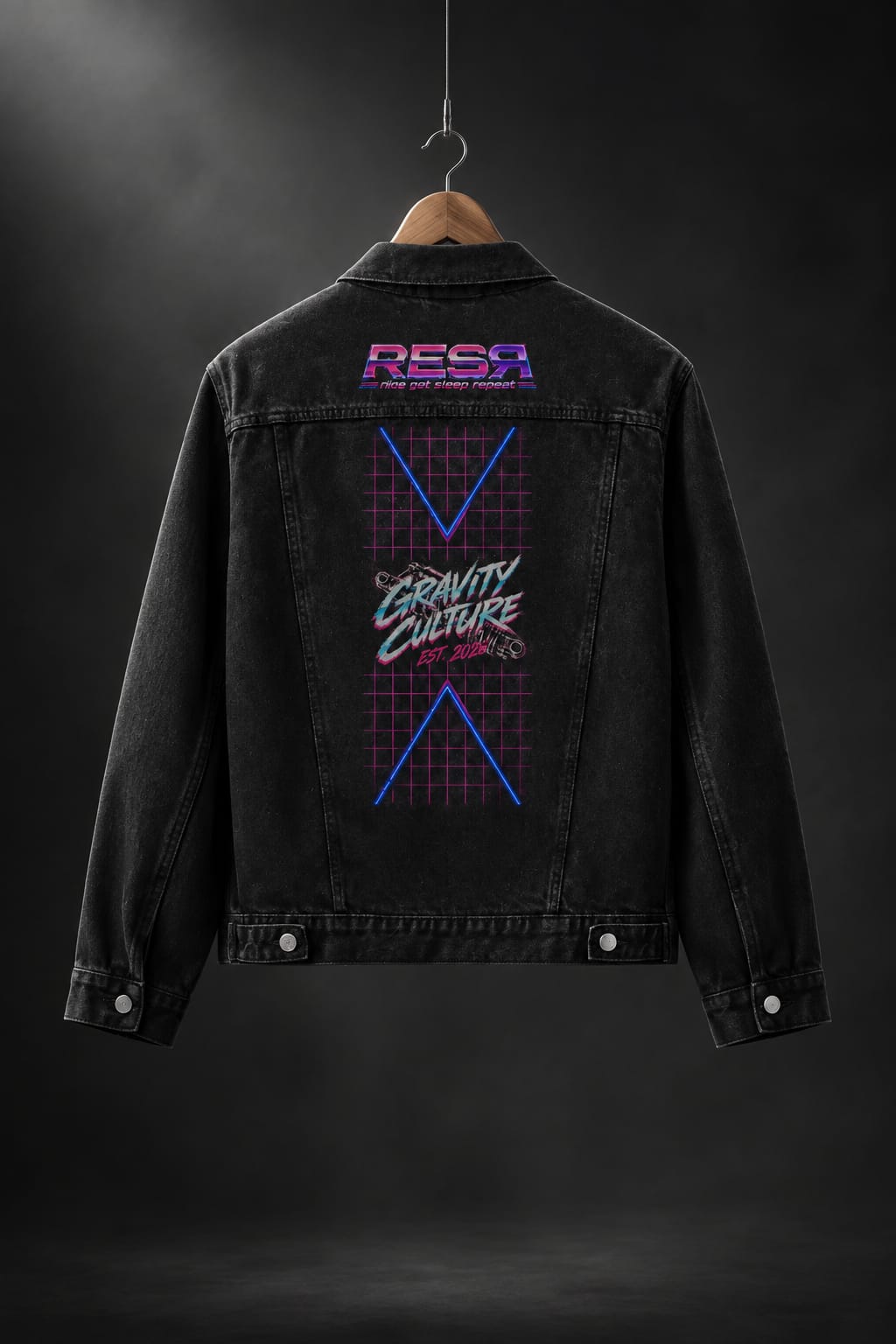 Gravity Culture denim Jacket 80´s