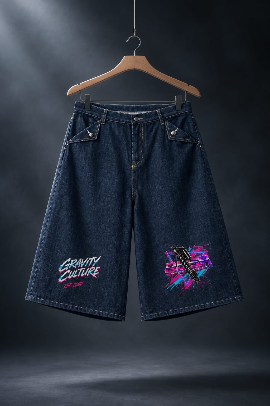 Gravity Culture Denim shorts 80´s