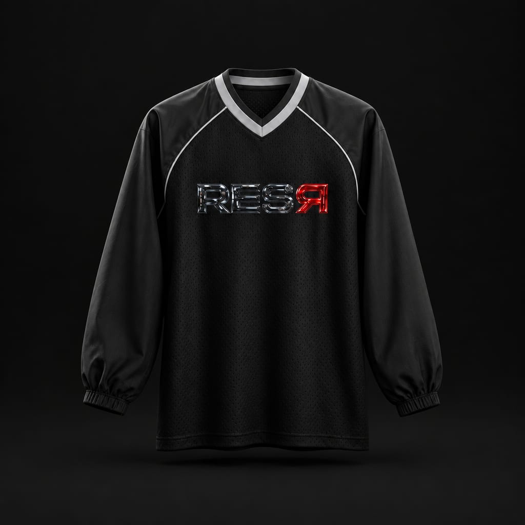 Unisex Paneled Long Sleeve Jersey