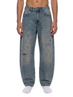 Foundation barrel leg jeans