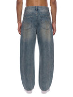 Foundation barrel leg jeans