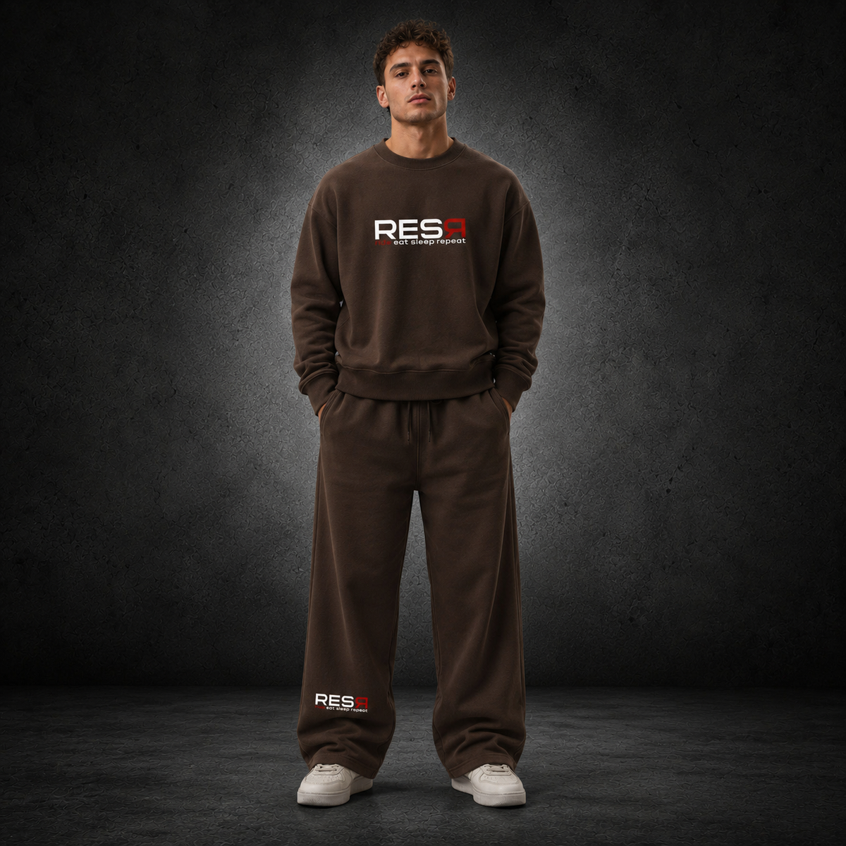 Anchor Straight-Leg Sweatpants