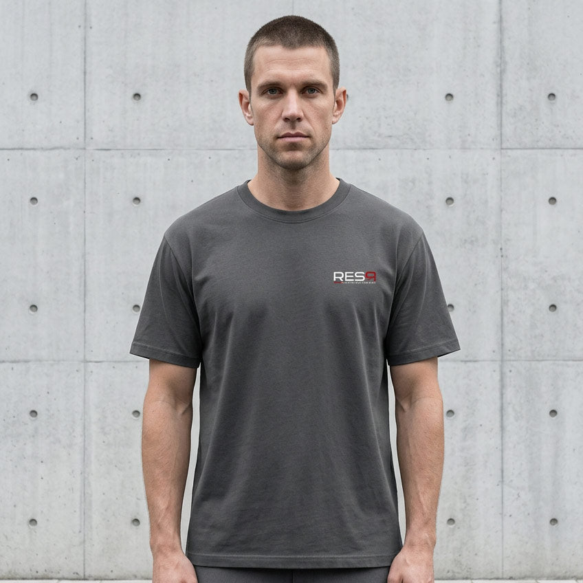 Anchor drop shoulder small logo