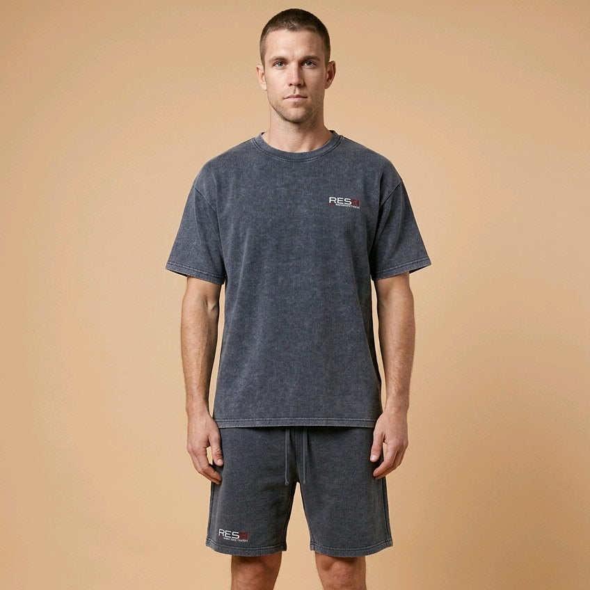 Foundation waffle knit t-Shirt