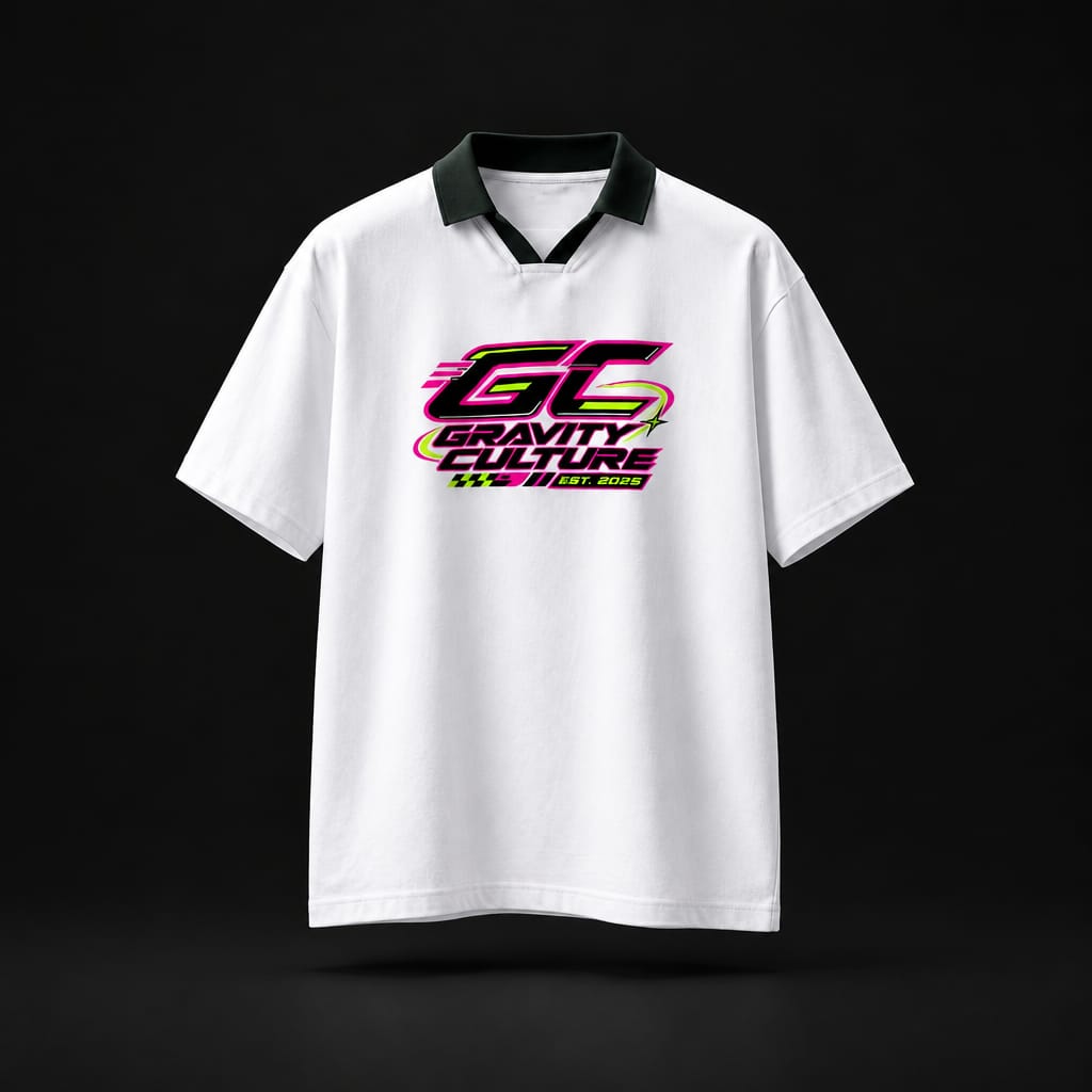 GRAVITY CULTURE STRIPED SOCCER JERSEY